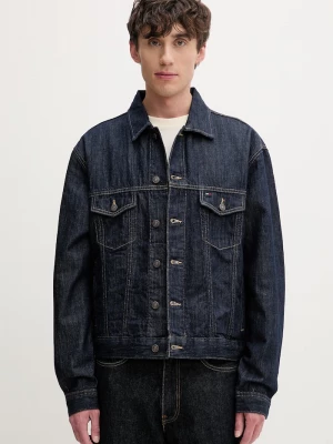 Obrázek produktu Tommy Jeans košilová bunda pánská džínová námořnická modř