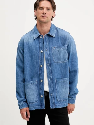 Obrázek produktu Tommy Jeans Košilová bunda Tommy Jeans modrá