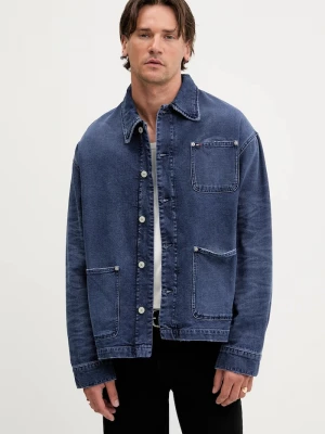 Obrázek produktu Tommy Jeans Košilová bunda Tommy Jeans námořnická modř