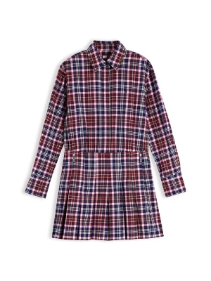 Obrázek produktu Tommy Jeans Košilové šaty krémová / námořnická modř / starorůžová / brusinková
