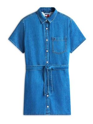 Obrázek produktu Tommy Jeans Košilové šaty modrá džínovina