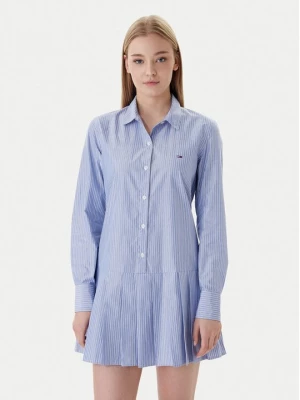 Obrázek produktu Tommy Jeans Košilové šaty Party DW0DW22635 Modrá Regular Fit