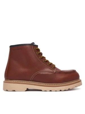 Obrázek produktu Tommy Jeans Kotníková obuv Archive '01 American Lth Boot EM0EM01779 Hnědá