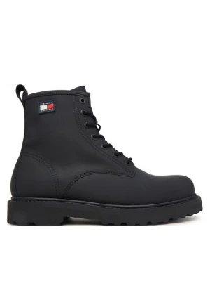 Obrázek produktu Tommy Jeans Kotníková obuv Archive '01 Rubber Lace Boot EM0EM01781 Černá
