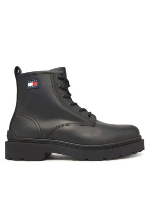 Obrázek produktu Tommy Jeans Kotníková obuv Tjm Lace Up Rubberized EM0EM01628 Černá