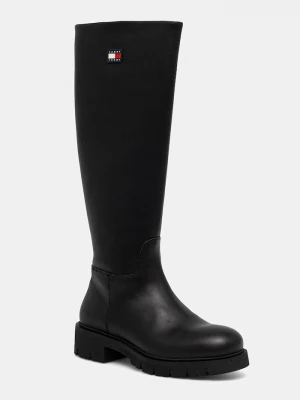 Obrázek produktu Tommy Jeans Kozačky Tommy Jeans TJW STRETCHY LONG SHAFT černá