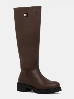 Obrázek produktu Tommy Jeans Kozačky Tommy Jeans TJW STRETCHY LONG SHAFT hnědá