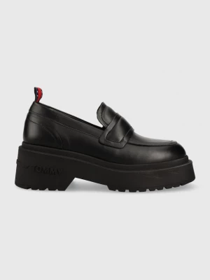 Obrázek produktu Tommy Jeans Kožené mokasíny Tommy Jeans TJW AVA LOAFER černá
