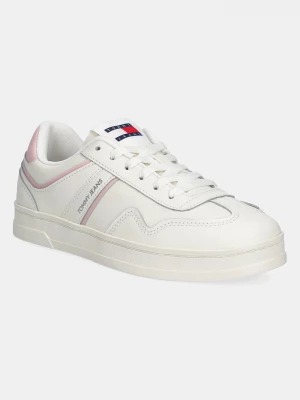 Obrázek produktu Tommy Jeans Kožené sneakers boty Tommy Jeans THE GREENWICH LEATHER béžová