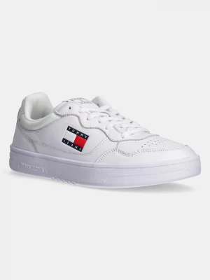 Obrázek produktu Tommy Jeans Kožené sneakers boty Tommy Jeans TJM CUPSOLE LEATHER ESS bílá