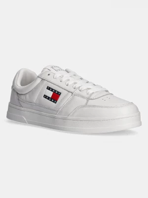 Obrázek produktu Tommy Jeans Kožené sneakers boty Tommy Jeans TJM THE GREENWICH NEW ESS bílá