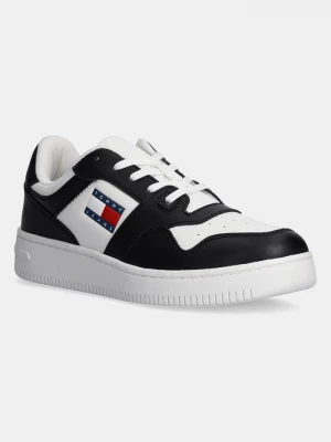 Obrázek produktu Tommy Jeans Kožené sneakers boty TJW RETRO BASKET ESS černá