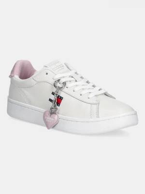 Obrázek produktu Tommy Jeans Kožené tenisky Tommy Jeans ARCHIVE 98 VALENTINES bílá