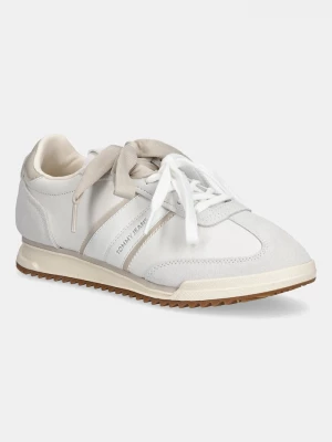 Obrázek produktu Tommy Jeans Kožené tenisky TJW LOW PROFILE RUNNER LTHR MIX béžová