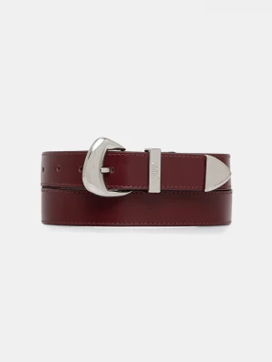 Obrázek produktu Tommy Jeans Kožený pásek Tommy Jeans burgundské