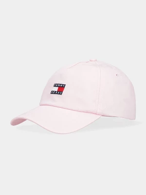 Obrázek produktu Tommy Jeans kšiltovka dámská bavlněná růžová