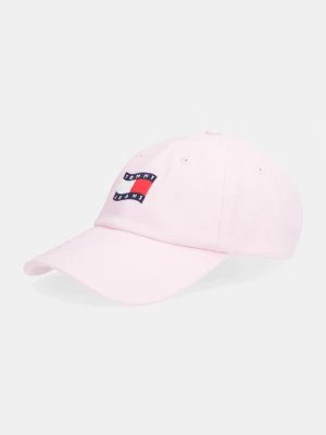 Obrázek produktu Tommy Jeans kšiltovka dámská bavlněná růžová