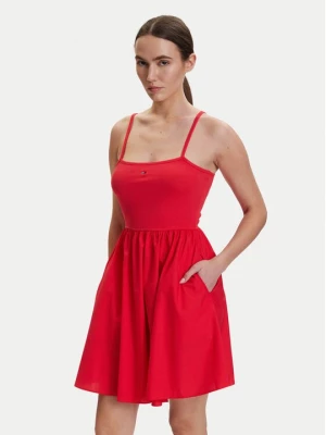 Obrázek produktu Tommy Jeans Letní šaty DW0DW22352 Červená Slim Fit