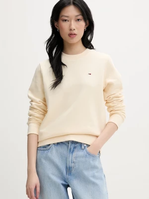 Obrázek produktu Tommy Jeans mikina dámská s bavlnou žlutá
