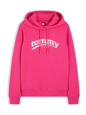 Obrázek produktu Tommy Jeans Mikina 'ESS' fuchsiová / bílá