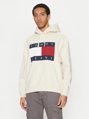 Obrázek produktu Tommy Jeans Mikina Flag DM0DM21174 Béžová Regular Fit