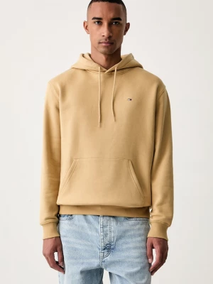 Obrázek produktu Tommy Jeans mikina kapucí pánská bavlnou béžová