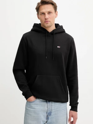 Obrázek produktu Tommy Jeans mikina kapucí pánská bavlnou černá