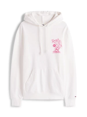 Obrázek produktu Tommy Jeans Mikina 'NOVELTY FAIR' růžová / bílá