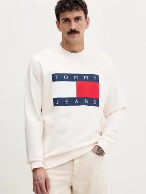 Obrázek produktu Tommy Jeans mikina pánská bavlněná béžová