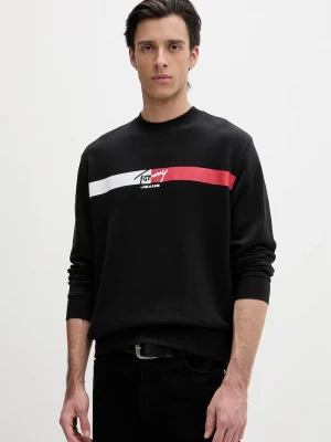 Obrázek produktu Tommy Jeans mikina pánská bavlněná černá