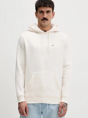 Obrázek produktu Tommy Jeans mikina s kapucí pánská s bavlnou béžová