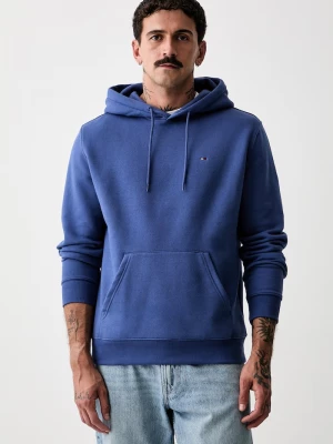 Obrázek produktu Tommy Jeans mikina s kapucí pánská s bavlnou námořnická modř