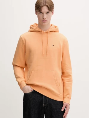 Obrázek produktu Tommy Jeans mikina s kapucí pánská s bavlnou oranžová