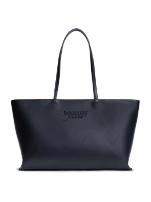 Obrázek produktu Tommy Jeans Nákupní taška 'Essential Textured Logo Tote' černá