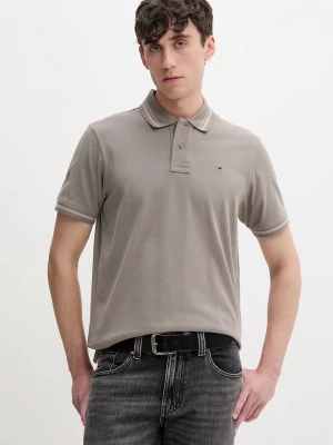 Obrázek produktu Tommy Jeans pánské bavlněné polo hnědá