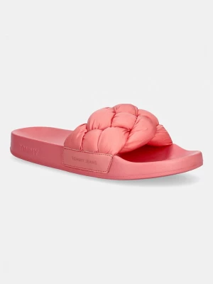 Obrázek produktu Tommy Jeans pantofle dámské TJW BRAIDED SLIDES růžová