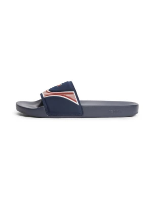 Obrázek produktu Tommy Jeans Pantofle 'Logo Strap Pool' námořnická modř / brusinková / bílá