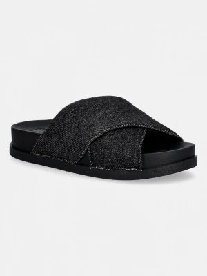 Obrázek produktu Tommy Jeans Pantofle Tommy Jeans TJW COMFORT SLIDES WASHED DENIM námořnická modř