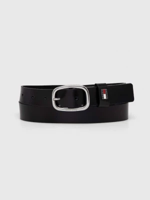 Obrázek produktu Tommy Jeans pásek dámský kožený černá