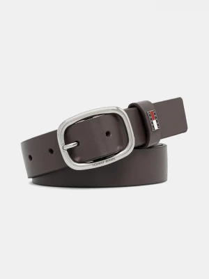 Obrázek produktu Tommy Jeans pásek dámský kožený hnědá