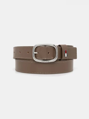 Obrázek produktu Tommy Jeans pásek dámský kožený hnědá