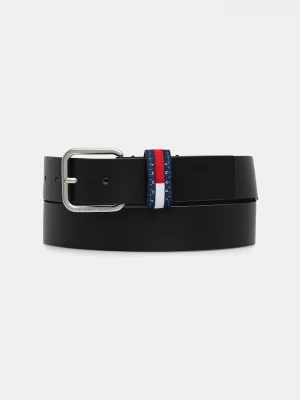 Obrázek produktu Tommy Jeans pásek pánský kožený černá