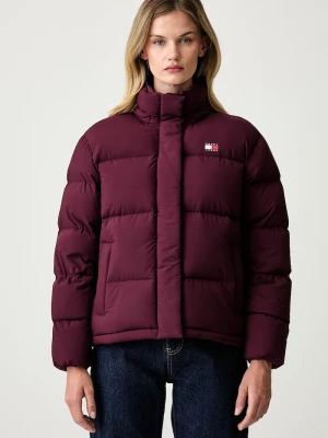 Obrázek produktu Tommy Jeans péřová bunda dámská burgundské