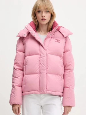 Obrázek produktu Tommy Jeans Péřová bunda Tommy Jeans růžová