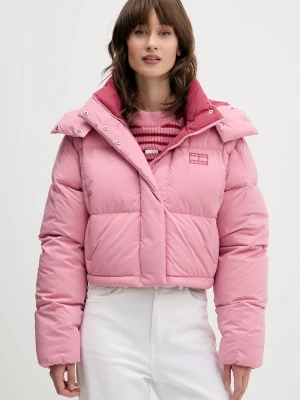 Obrázek produktu Tommy Jeans Péřová bunda Tommy Jeans růžová