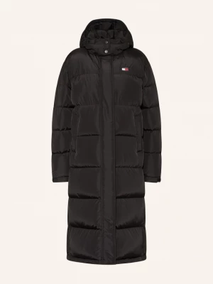 Obrázek produktu Tommy Jeans Péřový Kabát S Odnímatelnou Kapucí černá