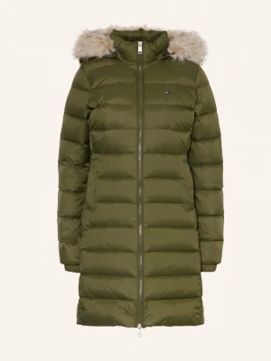 Obrázek produktu Tommy Jeans Péřový Kabát S Odnímatelnou Umělou Kožešinou khaki / světle hnědá