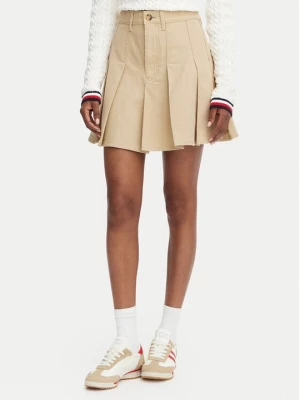 Obrázek produktu Tommy Jeans Plisovaná sukně DW0DW23149 Béžová Regular Fit