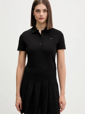 Obrázek produktu Tommy Jeans polo dámské bavlněné černá