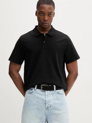 Obrázek produktu Tommy Jeans polo pánské s bavlnou černá